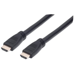 Manhattan 353977 HDMI-kabel 10 m, HDMI typ A (standard), svart