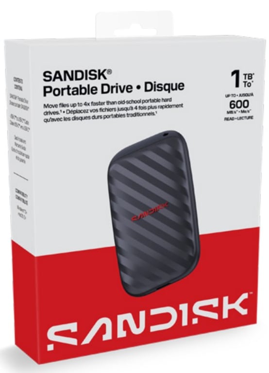 фото SSD накопитель SanDisk Portable Drive 1 TB (SDSSDE10-1T00-G25) 1