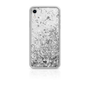 White Diamonds Sparkle pokrowiec na telefon komórkowy Srebrny