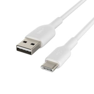 Belkin CAB001BT2MWH USB-Kabel, 2 m, USB-A auf USB-C, weiß