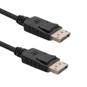 Qoltec DP v1.1 M / DP v1.1 M 2,0 m 2 m DisplayPort Svart