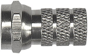 Axing CFS00200 F-Type Coaxial Plug, 100 pcs.