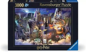 Ravensburger Hogwarts Interior Puzzle układanka 3000 szt. Fantastyka