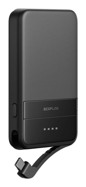 EcoFlow RAPID Litowo-jonowa (Li-Ion) 5000 mAh Bezprzewodowe ładowanie Czarny