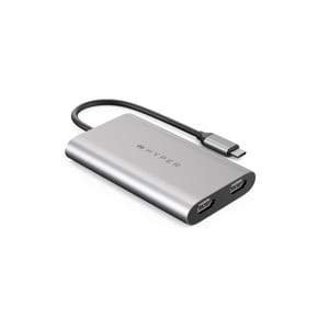 HYPER HDM1-GL zewnętrzna karta graficzna usb Stal nierdzewna
