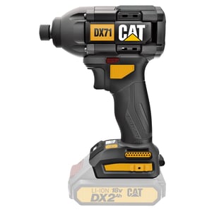 CAT DX71B Corded Screwdriver/Impact Driver, 3200 RPM, Black, Yellow