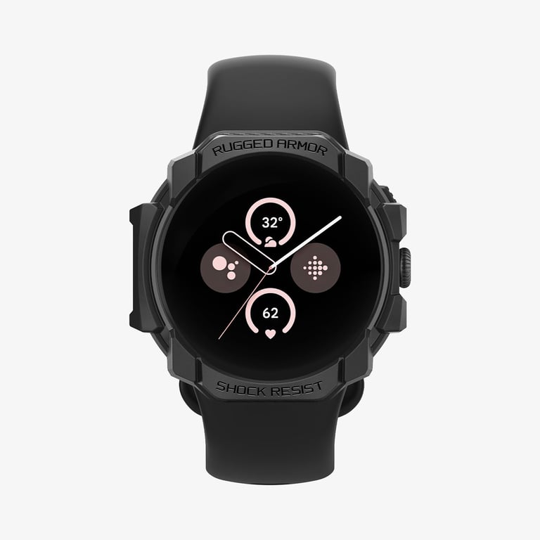 Spigen Pixel Watch 3 (41mm) Case Czarny Termoplastyczne elastomery poliuretanowe (TPU)