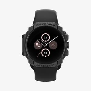 Spigen Pixel Watch 3 (41mm) Case Czarny Termoplastyczne elastomery poliuretanowe (TPU)
