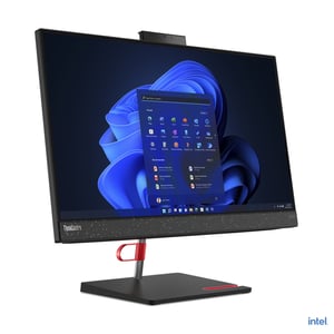 Lenovo ThinkCentre neo 50a Intel® Core™ i5 i5-12500H 60,5 cm (23.8") 1920 x 1080 px Ekran dotykowy All-in-One PC 16 GB DDR5-SDRAM 256 GB SSD Windows 11 Pro Wi-Fi 6 (802.11ax) Czarny