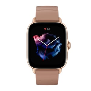 Amazfit GTS 3 4.45 cm (1.75") AMOLED 42 mm Digital 390 x 450 px Touchscreen Pink GPS