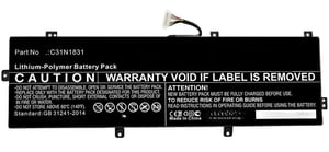 CoreParts MBXAS-BA0280 reservdelar till anteckningsböcker Batteri