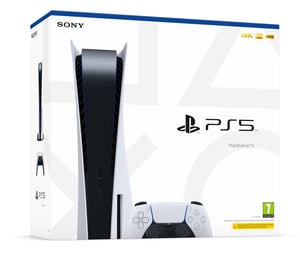 Sony PlayStation 5 C-chassi 825 GB Wi-Fi Svart, Vit