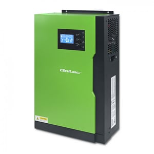Qoltec 53887 Solar-Wechselrichter 10 kVA Lithium-Polymer (LiPo) Schwarz