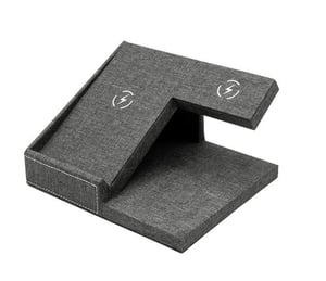 ProXtend PX-WIC003 Ladegerät für mobile Geräte: Smartphone, Smartwatch, Kopfhörer, grau, DC, kabelloses Laden, Schnellladen, intern