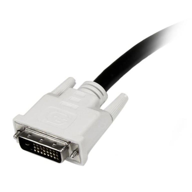 StarTech DVIDDMM1M kabel DVI 1 m DVI-D Czarny