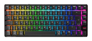 CHERRY XTRFY K33 Compact Wireless klawiatura Gaming USB + RF Wireless + Bluetooth QWERTY British English Czarny
