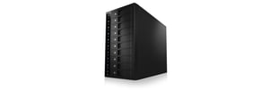 ICY BOX IB-3810U3 macierz dyskowa 0 TB Czarny