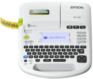 Epson LabelWorks LW-700 Label Printer, Thermal Transfer, 180 x 180 DPI, 13 mm/s, QWERTY