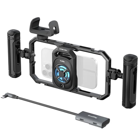 SmallRig 5276 uchwyt Uchwyt aktywny Telefon komórkowy/Smartfon Czarny