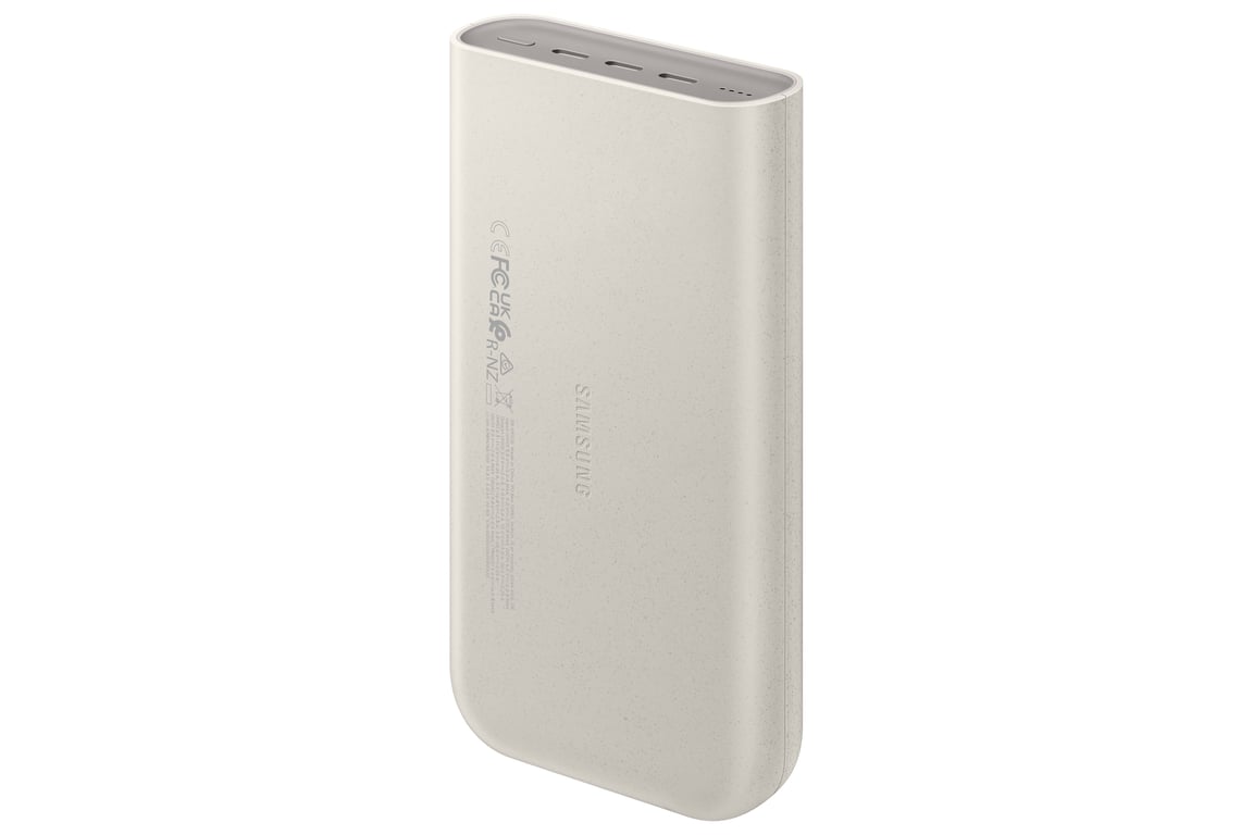 фото Зовнішній акумулятор (павербанк) Samsung 20000 mAh 45W Beige (EB-P4520XU)