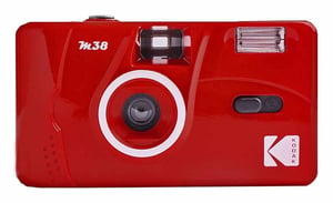 Kodak M38 Compact 35 mm Film Camera, Red