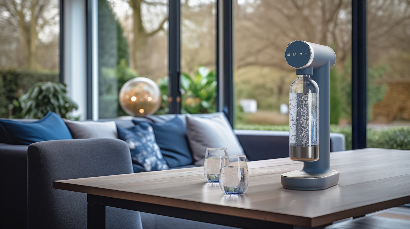 Smeg SKC01SBM saturator Plastik Niebieski