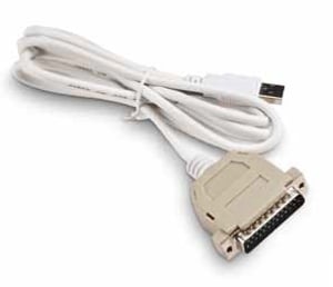 Intermec USB to Parallel Adapter Serial Cable, White, 1.8 m