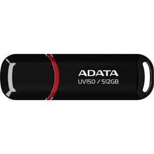 ADATA UV150 pamięć USB 512 GB USB Typu-A 3.2 Gen 1 (3.1 Gen 1) Czarny, Czerwony