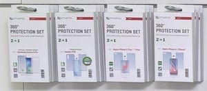 4smarts 360° Premium Protection mobilskal 16,3 cm (6,4") Transparent