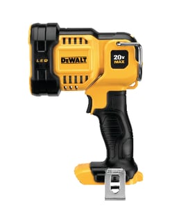 DeWALT DCL043-XJ arbetsbelysning Svart, gul LED