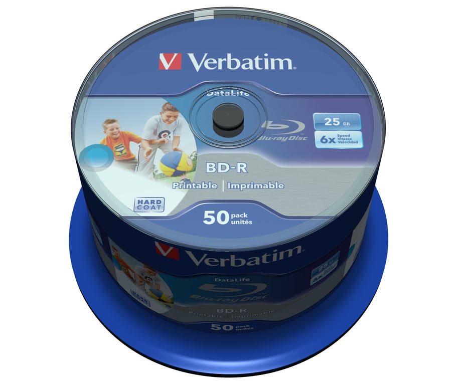 Verbatim 43812 płyta Blu-Ray BD-R 25 GB 50 szt.