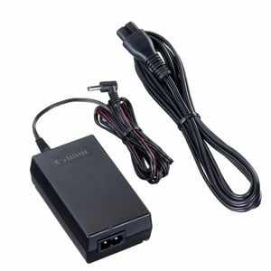 Canon Kompakt-Netzteil für MV600ser MVX100i – Netzteil/Wechselrichter, für den Innenbereich, schwarz