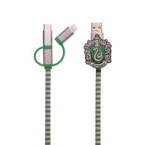 Thumbs Up 1002654 1 m USB Cable USB A to Micro-USB B Green, Gray