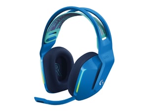 Logitech G 981-000943 Headphones/Headset Wireless Headband Gaming Blue