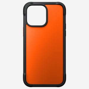 Nomad NM01154785 pokrowiec na telefon komórkowy 17 cm (6.7") Czarny, Pomarańczowy
