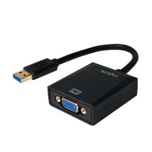 LogiLink UA0231 externe USB-Grafikkarte 1920 x 1080 px Schwarz