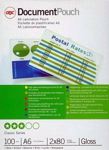 GBC IB585067 Laminating Film, 100 sheets