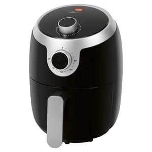 Clatronic FR 3769 H Enkel 1,8 l Fristående 1000 W Varmluftsfritös Svart, Rostfritt stål