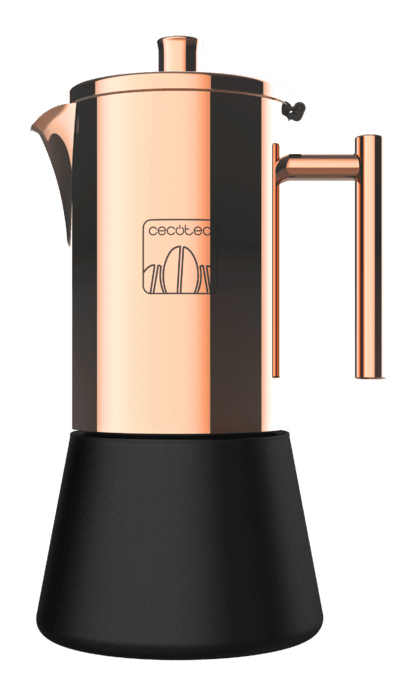 Cecotec Moking 200 Kawiarka moka 0,1 l Czarny, Złoto