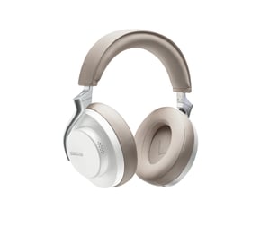 Shure AONIC 50 Zestaw słuchawkowy Przewodowy i Bezprzewodowy Opaska na głowę Muzyka USB Type-C Bluetooth Opalony/Jasnobrązowy, Biały