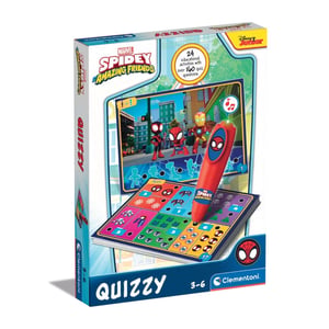 Clementoni Quizzy - Spidey 10 min Gra planszowa Quiz