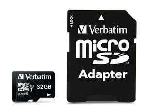 Verbatim Pro 32 GB MicroSDHC UHS Klass 10