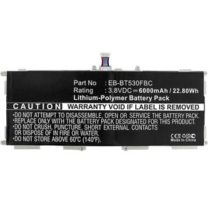 CoreParts MBTAB0039 Replacement Part / Accessory for Tablets Battery