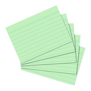 Herlitz 1150655 catalog card, Green, 1 pc.