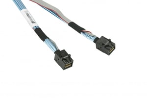 Supermicro CBL-SAST-0593 SAS-Kabel 0,6 m Blau, Grau