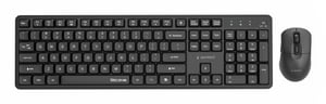 Gembird Trådlöst tangentbords- och muspaket, Silent Key Pro Business, svart, US-layout