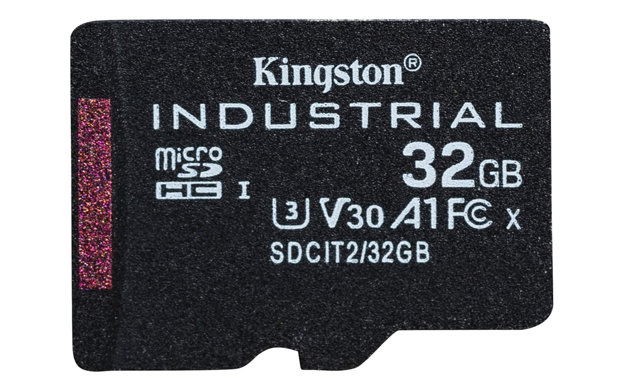 Kingston Technology Karta 32GB microSDHC Industrial C10 A1 pSLC + adapter SD