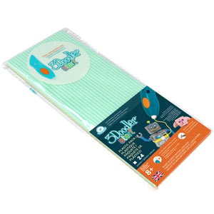 3Doodler Start ECO-02 3D-Druckmaterialien Kompostierbarer Kunststoff Türkis 1 g