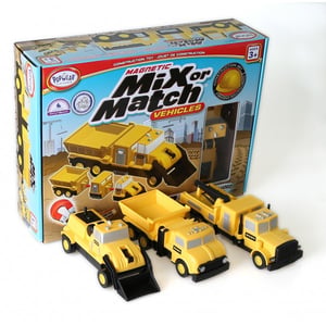 Beliebte Spielzeuge: Mix-and-Match-Fahrzeuge, Baukästen