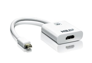 ATEN VC981-AT Mini-DisplayPort-zu-HDMI-Kabeladapter, weiß